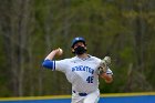 Baseball vs CGA  Wheaton College Baseball vs Coast Guard Academy during game two of the NEWMAC semi-finals playoffs. - (Photo by Keith Nordstrom) : Wheaton, baseball, NEWMAC